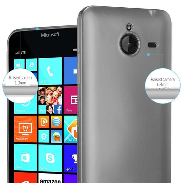 Deksel til Nokia Lumia 640 XL Beskyttelsesdeksel laget av fleksibelt TPU-silikon