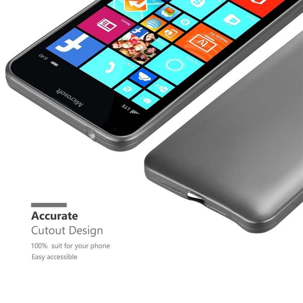 Deksel til Nokia Lumia 640 XL Beskyttelsesdeksel laget av fleksibelt TPU-silikon