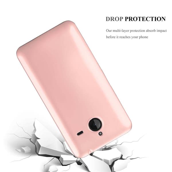 Deksel til Nokia Lumia 640 XL Beskyttelsesdeksel laget av fleksibelt TPU-silikon