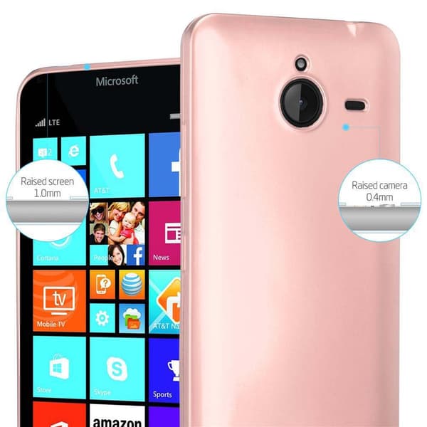 Deksel til Nokia Lumia 640 XL Beskyttelsesdeksel laget av fleksibelt TPU-silikon
