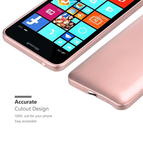 Deksel til Nokia Lumia 640 XL Beskyttelsesdeksel laget av fleksibelt TPU-silikon