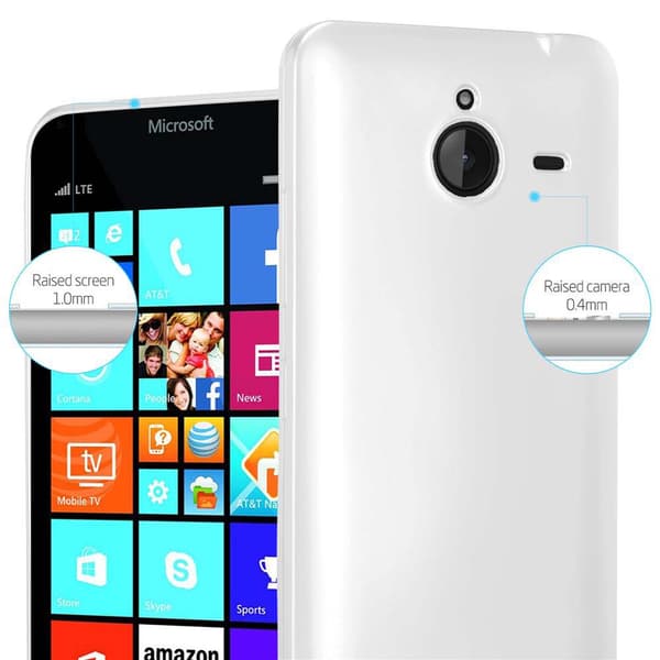 Deksel til Nokia Lumia 640 XL Beskyttelsesdeksel laget av fleksibelt TPU-silikon