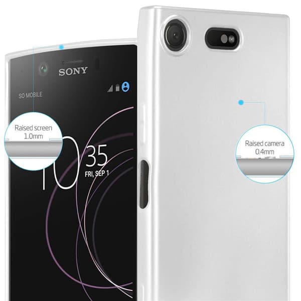 Deksel til Sony Xperia XZ1 COMPACT Beskyttelsesdeksel laget av fleksibelt TPU-silikon