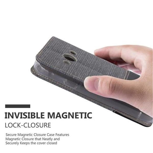 Deksel til Samsung Galaxy XCover 3 Lommebokdeksel med magnetisk lukking, stativfunksjon og kortlomme