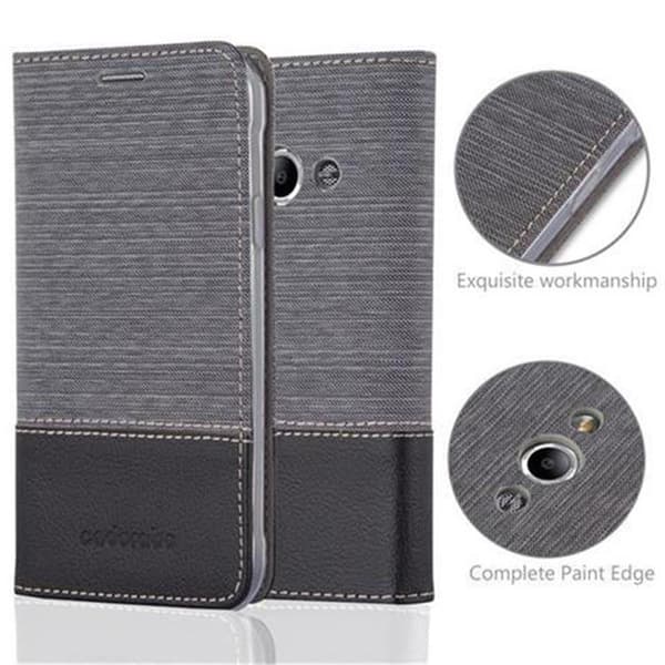 Deksel til Samsung Galaxy XCover 3 Lommebokdeksel med magnetisk lukking, stativfunksjon og kortlomme