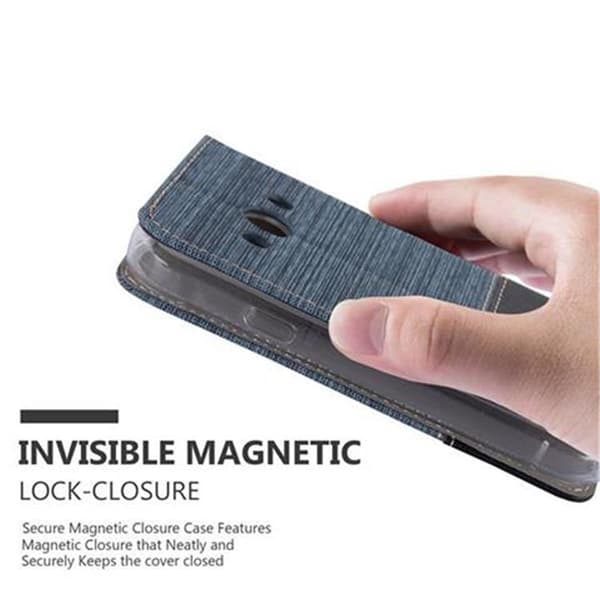 Deksel til Samsung Galaxy XCover 3 Lommebokdeksel med magnetisk lukking, stativfunksjon og kortlomme