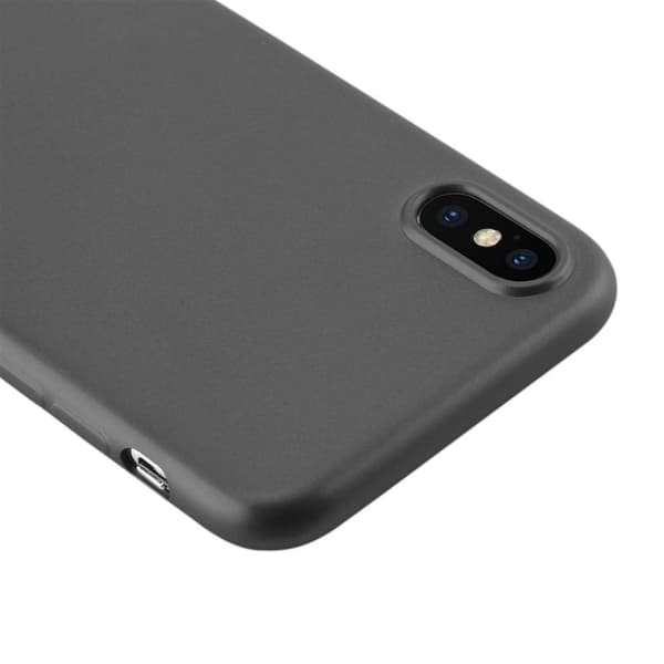 Deksel til iPhone X / XS Beskyttelsesdeksel laget av fleksibelt TPU-silikon