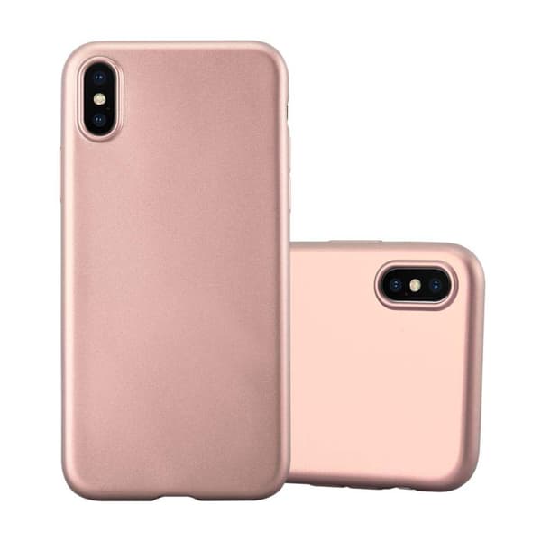 Deksel til iPhone X / XS Beskyttelsesdeksel laget av fleksibelt TPU-silikon