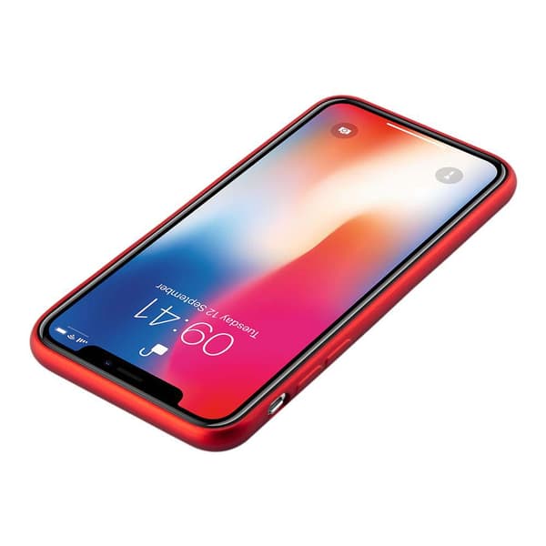Deksel til iPhone X / XS Beskyttelsesdeksel laget av fleksibelt TPU-silikon