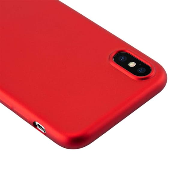 Deksel til iPhone X / XS Beskyttelsesdeksel laget av fleksibelt TPU-silikon