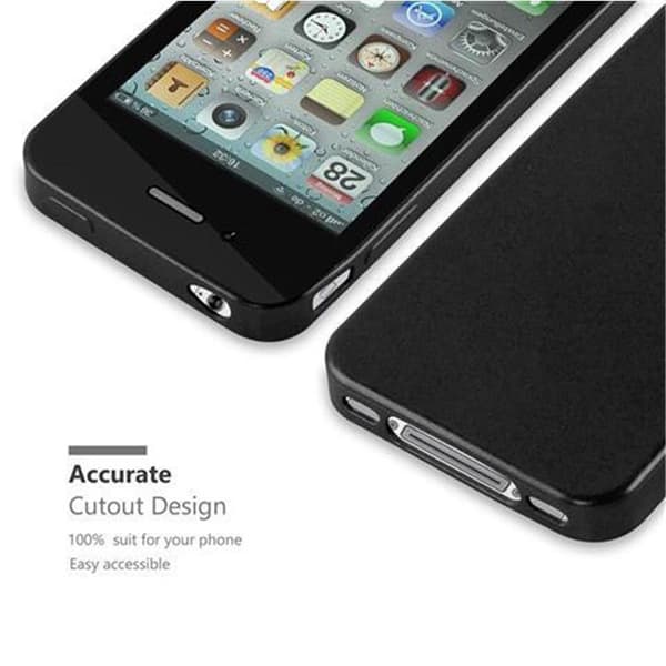 iPhone 4 / 4S Suojakuori Kotelo valmistettu joustavasta TPU-silikonista