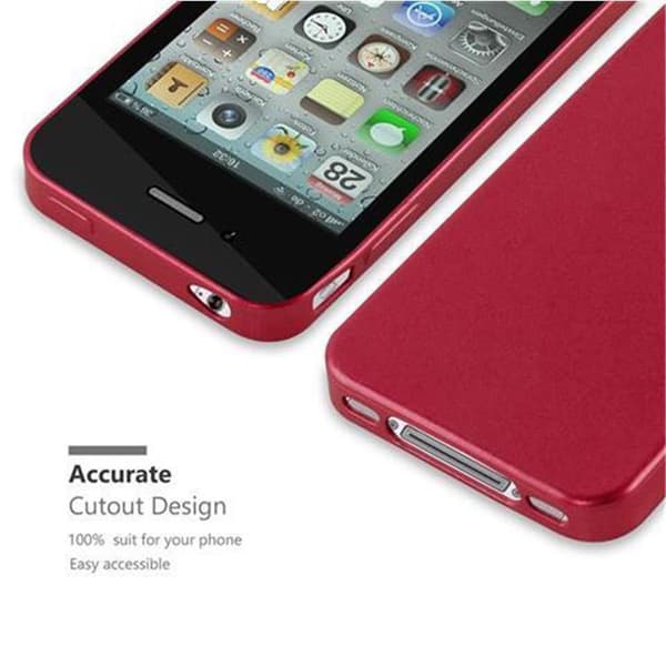 iPhone 4 / 4S Suojakuori Kotelo valmistettu joustavasta TPU-silikonista