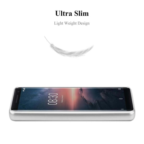 Nokia 8 Sirocco Skal Fodral Mobilskydd av flexibelt TPU-silikon