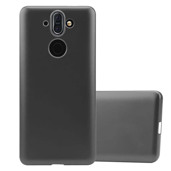 Nokia 8 Sirocco Cover Etui Case () METALLISK GRÅ