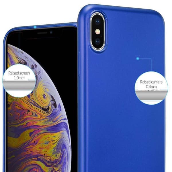 iPhone XS MAX Skal Fodral Mobilskydd av flexibelt TPU-silikon