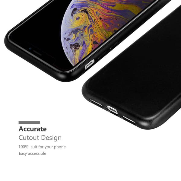 iPhone XS MAX Skal Fodral Mobilskydd av flexibelt TPU-silikon