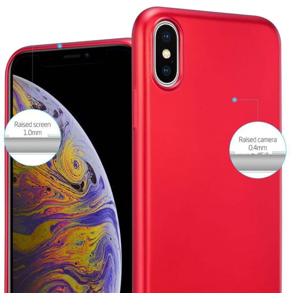 iPhone XS MAX Skal Fodral Mobilskydd av flexibelt TPU-silikon
