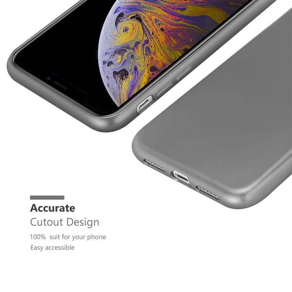 iPhone XS MAX Skal Fodral Mobilskydd av flexibelt TPU-silikon