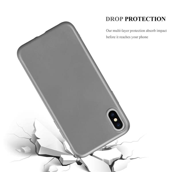 iPhone XS MAX Skal Fodral Mobilskydd av flexibelt TPU-silikon