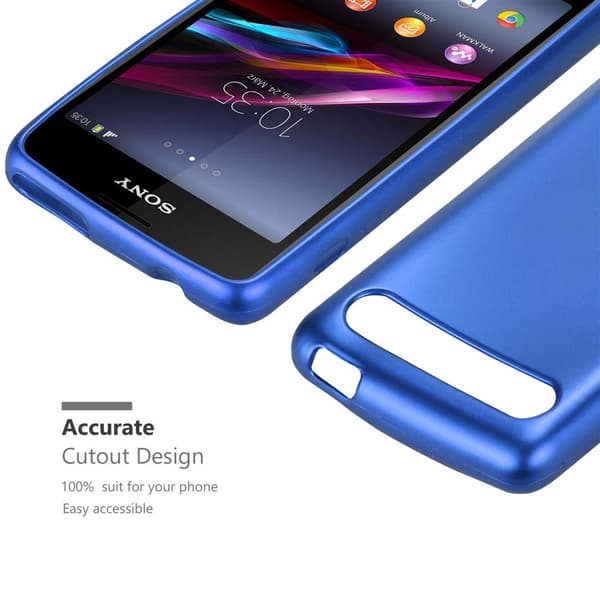Sony Xperia E1 Skal Fodral Mobilskydd av flexibelt TPU-silikon