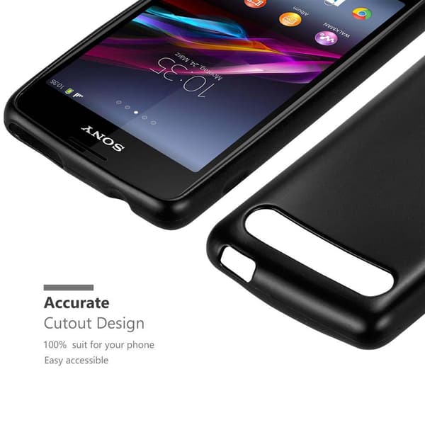 Sony Xperia E1 Skal Fodral Mobilskydd av flexibelt TPU-silikon
