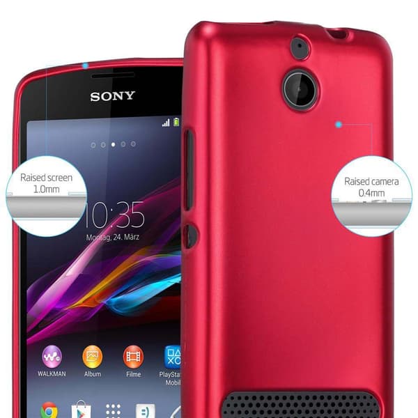 Sony Xperia E1 Skal Fodral Mobilskydd av flexibelt TPU-silikon