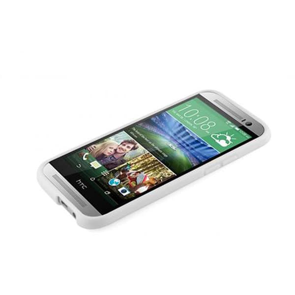 HTC ONE M8 Suojakuori Suojakotelo joustavasta TPU-silikonista S-Line-muotoilussa