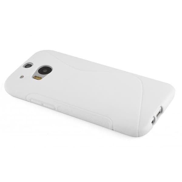 HTC ONE M8 Suojakuori Suojakotelo joustavasta TPU-silikonista S-Line-muotoilussa