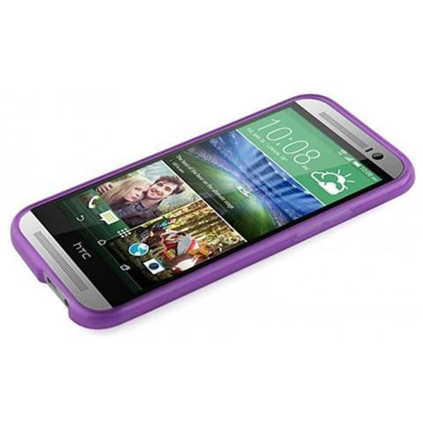 HTC ONE M8 Suojakuori Suojakotelo joustavasta TPU-silikonista S-Line-muotoilussa
