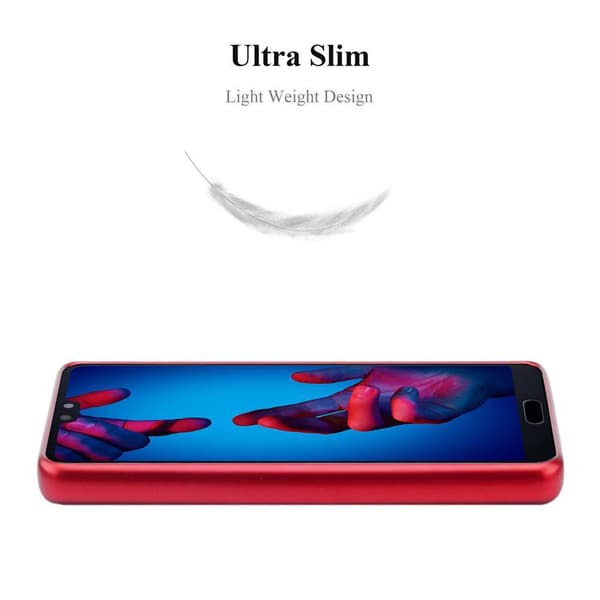 Deksel til Huawei P20 Beskyttelsesdeksel laget av fleksibelt TPU-silikon