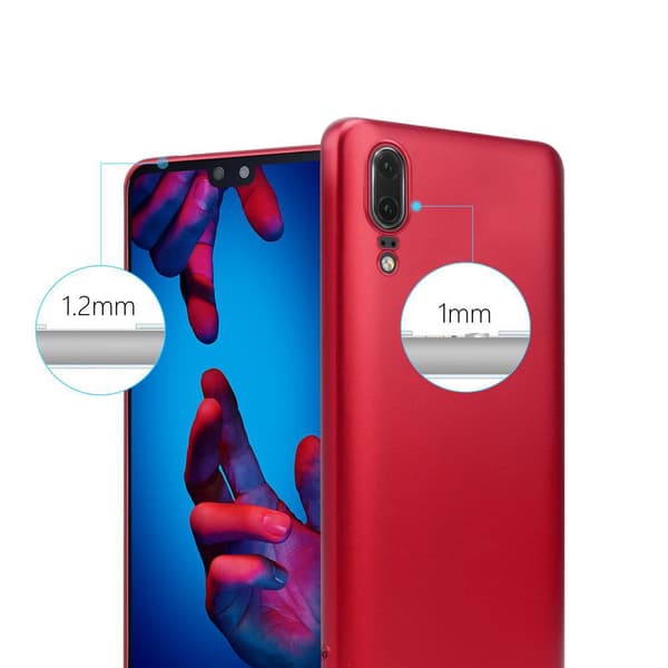 Deksel til Huawei P20 Beskyttelsesdeksel laget av fleksibelt TPU-silikon