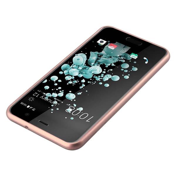 HTC U PLAY Suojakuori Kotelo valmistettu joustavasta TPU-silikonista