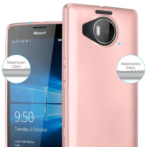 Nokia Lumia 950 XL Skal Fodral Mobilskydd av flexibelt TPU-silikon