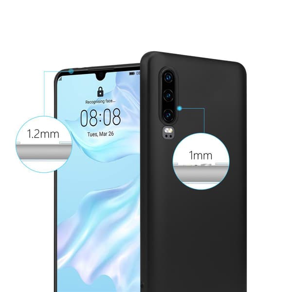 Huawei P30 Suojakuori Kotelo valmistettu joustavasta TPU-silikonista