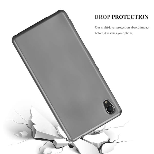 Deksel til Sony Xperia M4 AQUA Beskyttelsesdeksel laget av fleksibelt TPU-silikon