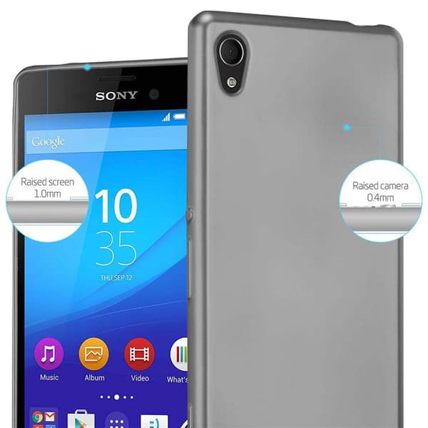 Deksel til Sony Xperia M4 AQUA Beskyttelsesdeksel laget av fleksibelt TPU-silikon