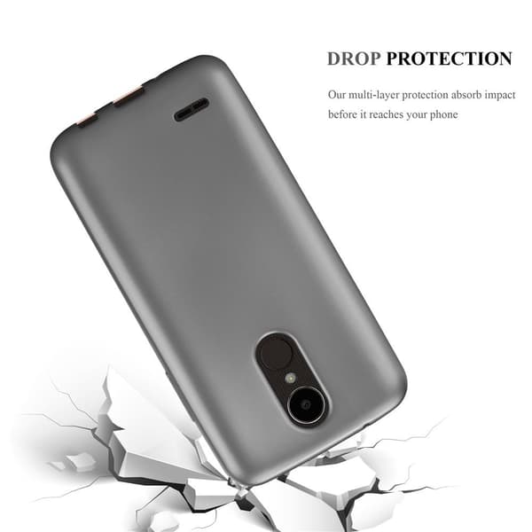 LG K4 2017 Skal Fodral Mobilskydd av flexibelt TPU-silikon