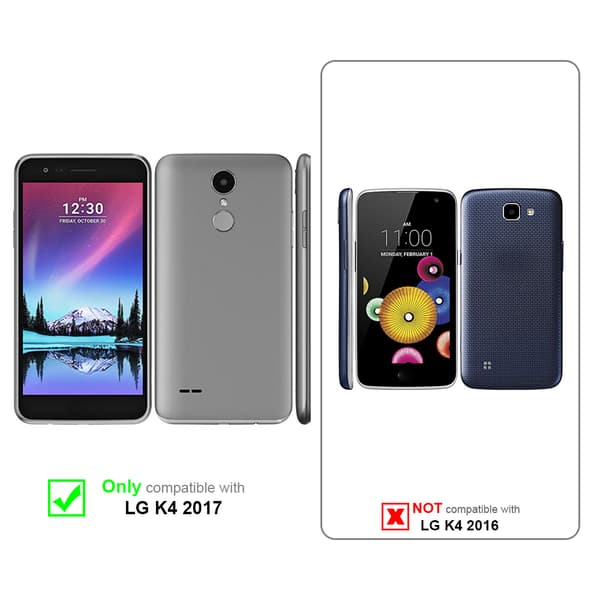LG K4 2017 Skal Fodral Mobilskydd av flexibelt TPU-silikon