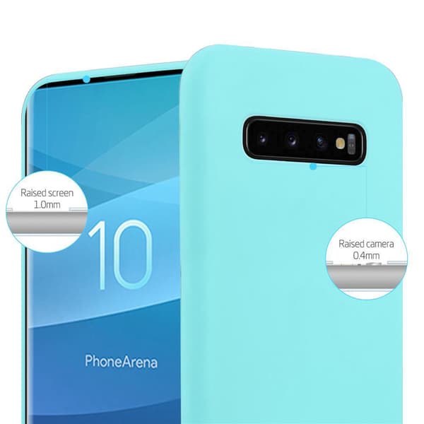 Samsung Galaxy S10 PLUS Skal Fodral Case Cover Mobilskydd av flexibelt TPU-silikon