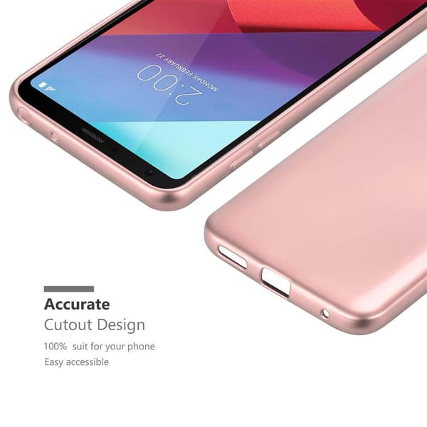 LG G6 Skal Fodral Mobilskydd av flexibelt TPU-silikon