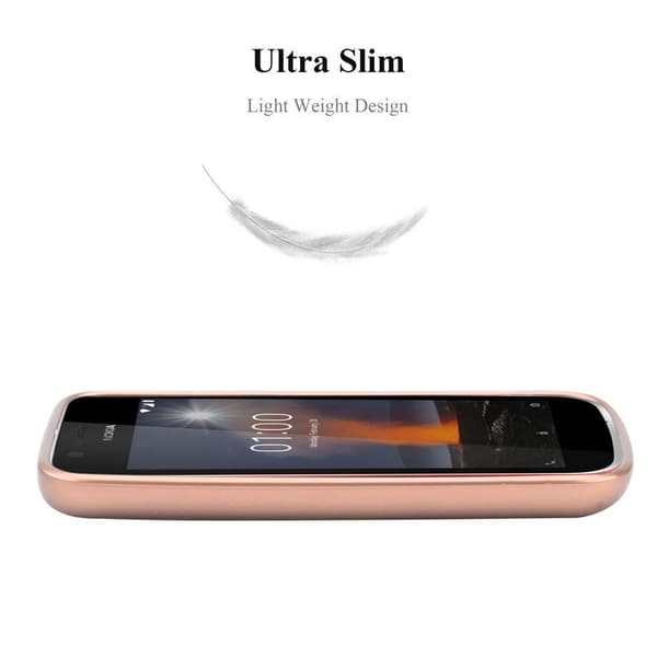 Nokia 1 2018 Skal Fodral Mobilskydd av flexibelt TPU-silikon