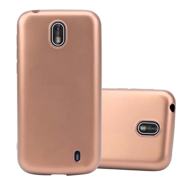 Nokia 1 2018 Skal Fodral Mobilskydd av flexibelt TPU-silikon