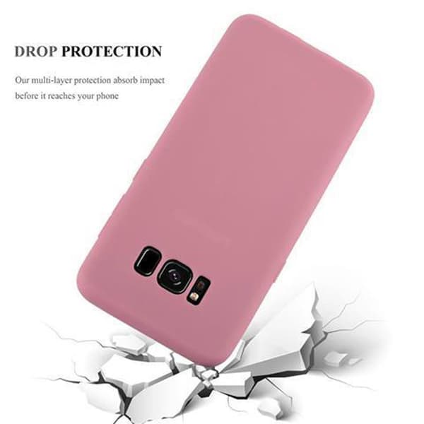 Samsung Galaxy S8 Skal Fodral Case Cover Mobilskydd av flexibelt TPU-silikon