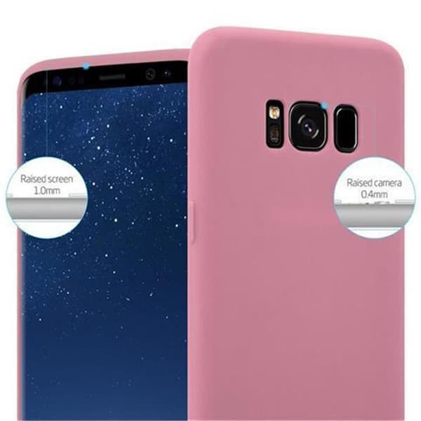 Samsung Galaxy S8 Skal Fodral Case Cover Mobilskydd av flexibelt TPU-silikon
