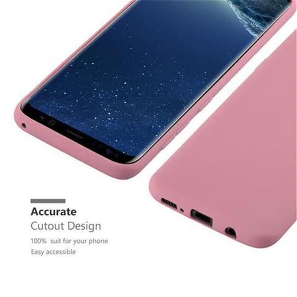 Samsung Galaxy S8 Skal Fodral Case Cover Mobilskydd av flexibelt TPU-silikon