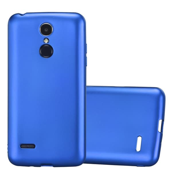 LG K8 2017 Cover Etui Case () METALLISK BLÅ