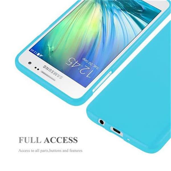 Samsung Galaxy A3 2015 Skal Fodral Mobilskydd av flexibelt TPU-silikon Skyddsfodral