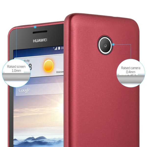 Huawei Y3 / Y3C / Y330 / Y331 / Y360 Skal Fodral Mobilskydd av flexibelt TPU-silikon