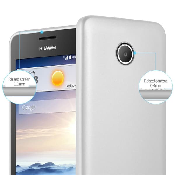 Deksel til Huawei Y3 / Y3C / Y330 / Y331 / Y360 Beskyttelsesdeksel laget av fleksibelt TPU-silikon