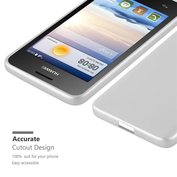 Huawei Y3 / Y3C / Y330 / Y331 / Y360 Skal Fodral Mobilskydd av flexibelt TPU-silikon